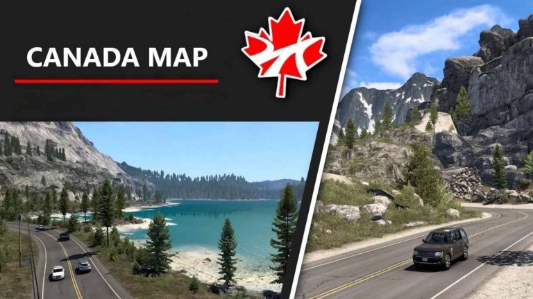 Canada Map v1.6.0 Mod - ATS Mod | American Truck Simulator Mod