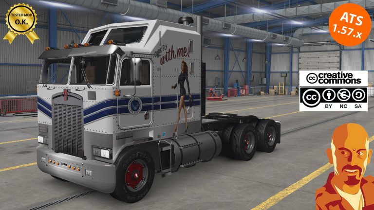 KENWORTH K100 v7.0 ATS 1.57.x Mod - ATS Mod | American Truck Simulator Mod
