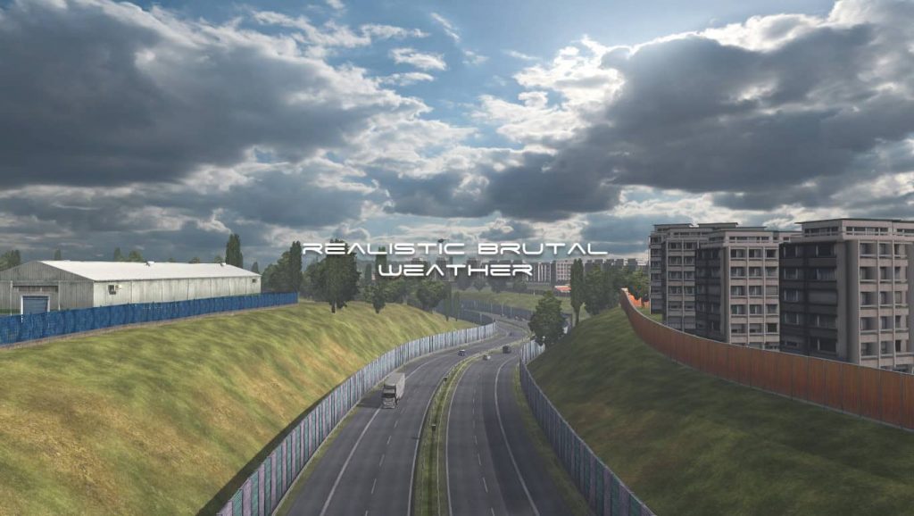 Realistic Brutal Weather ATS v9.8 Mod - ATS Mod | American Truck ...