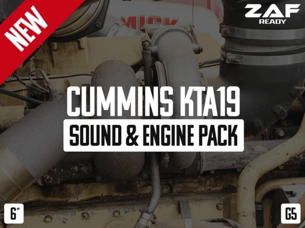 Custom Engine Pack Mod Ats Cummins KTA Sound & Engine Pack v1.1 Mod - ATS Mod | American Truck ...