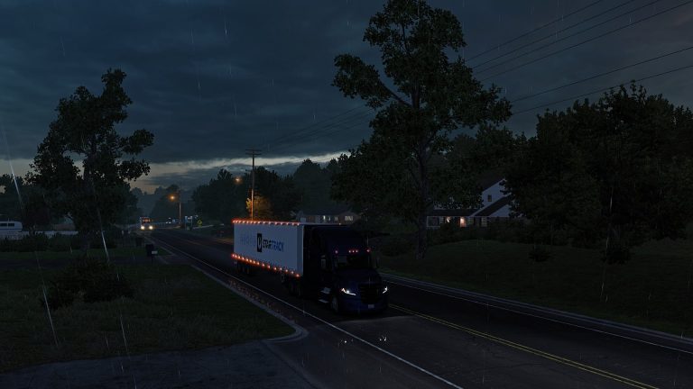 Realistic Weather System ATS 2.3 Mod - ATS Mod | American Truck ...