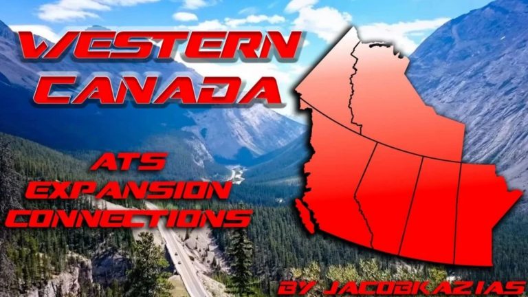 Western Canada Expansion - ATS Expansion RC v1.6.1 Mod - ATS Mod ...