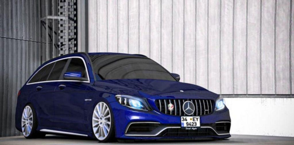 Ats R63 Mercedes Benz C63s v2.5 Mod - ATS Mod | American Truck Simulator Mod