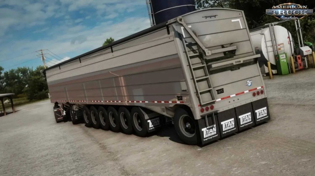 Titan Unibody Hopper v1.0 Mod - ATS Mod | American Truck Simulator Mod