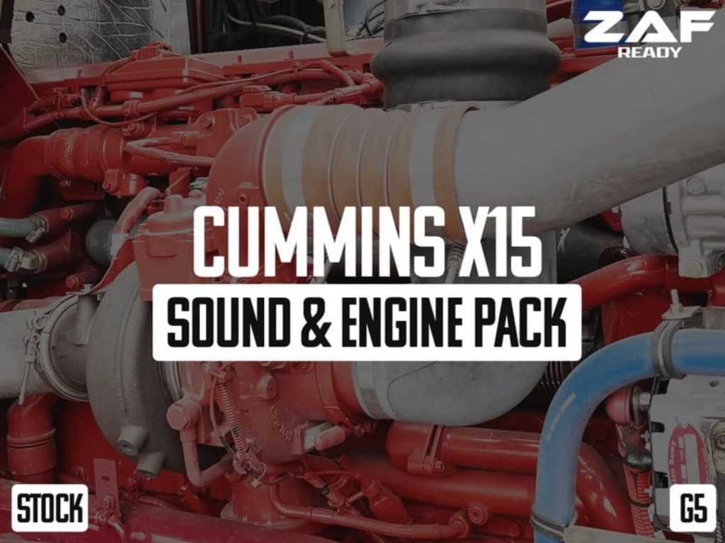 Sound Tracker Engine Cummins X15 Engine and Soundpack v1.1 Mod - ATS Mod | American Truck ...
