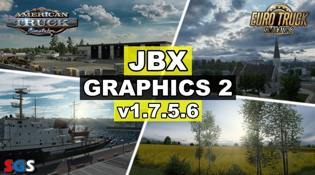 JBX Graphics 2 v1.8 Mod - ATS Mod | American Truck Simulator Mod