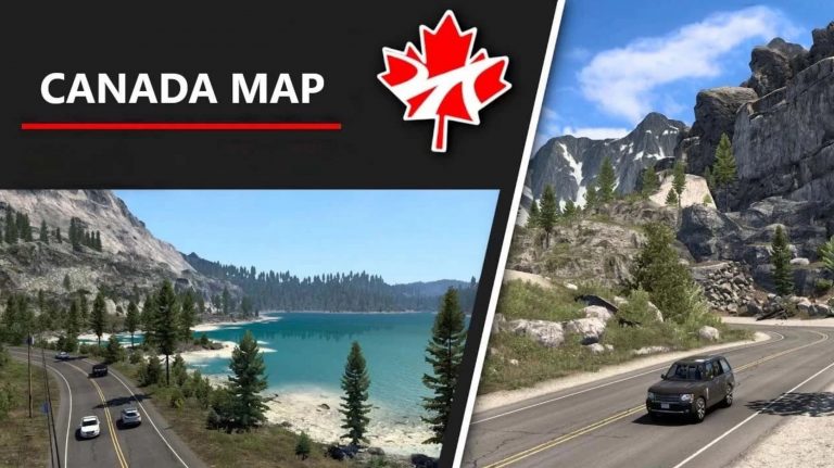 Canada Map v1.6.2 Mod - ATS Mod | American Truck Simulator Mod