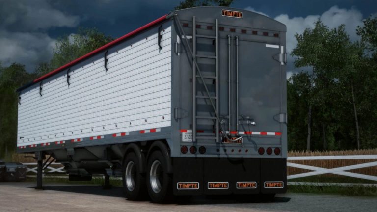 Timpte Hopper Bottom v1.0 Mod - ATS Mod | American Truck Simulator Mod
