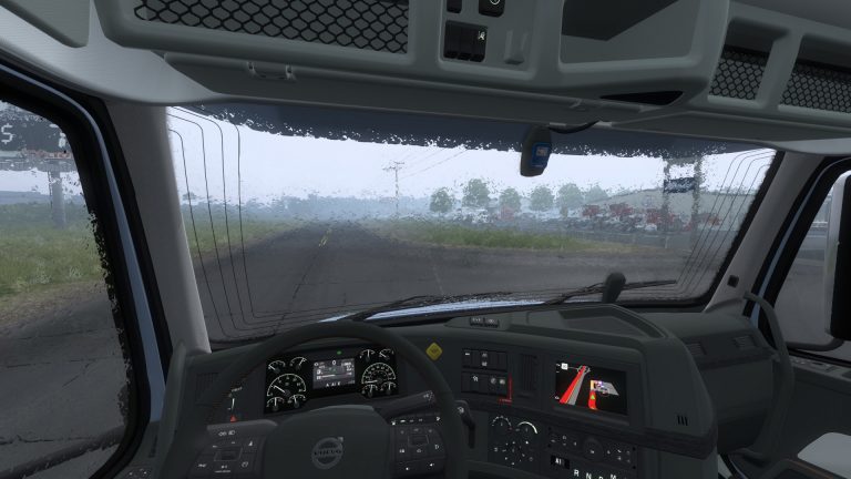 Better Raindrops v2.1.19 Mod - ATS Mod | American Truck Simulator Mod
