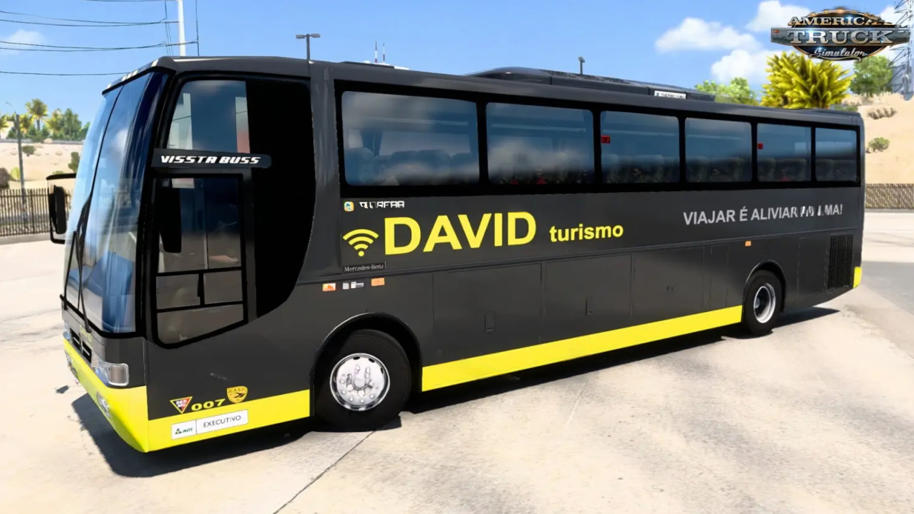 Busscar Vissta 1999 4×2 + Interior v1.7 (1.60.x) Mod thumbnail 2