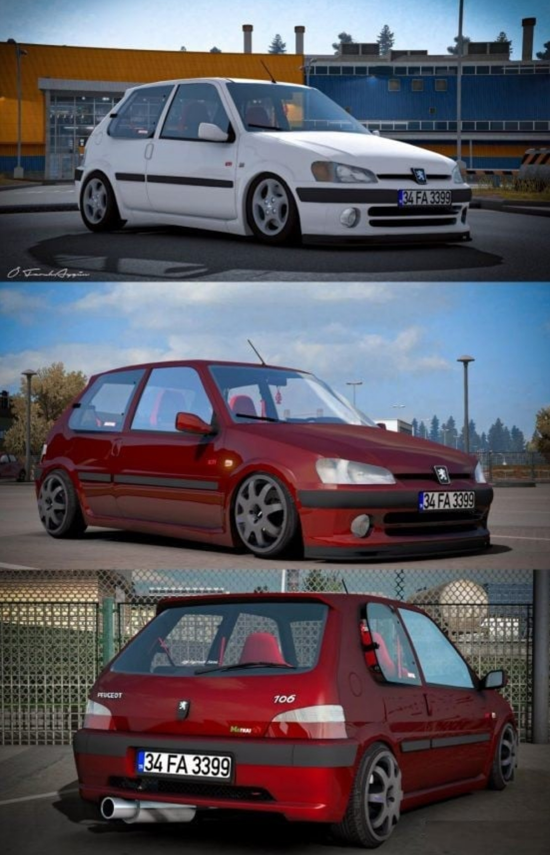 Peugeot 106 GTİ + Varex Sound v3.2 Mod thumbnail 2