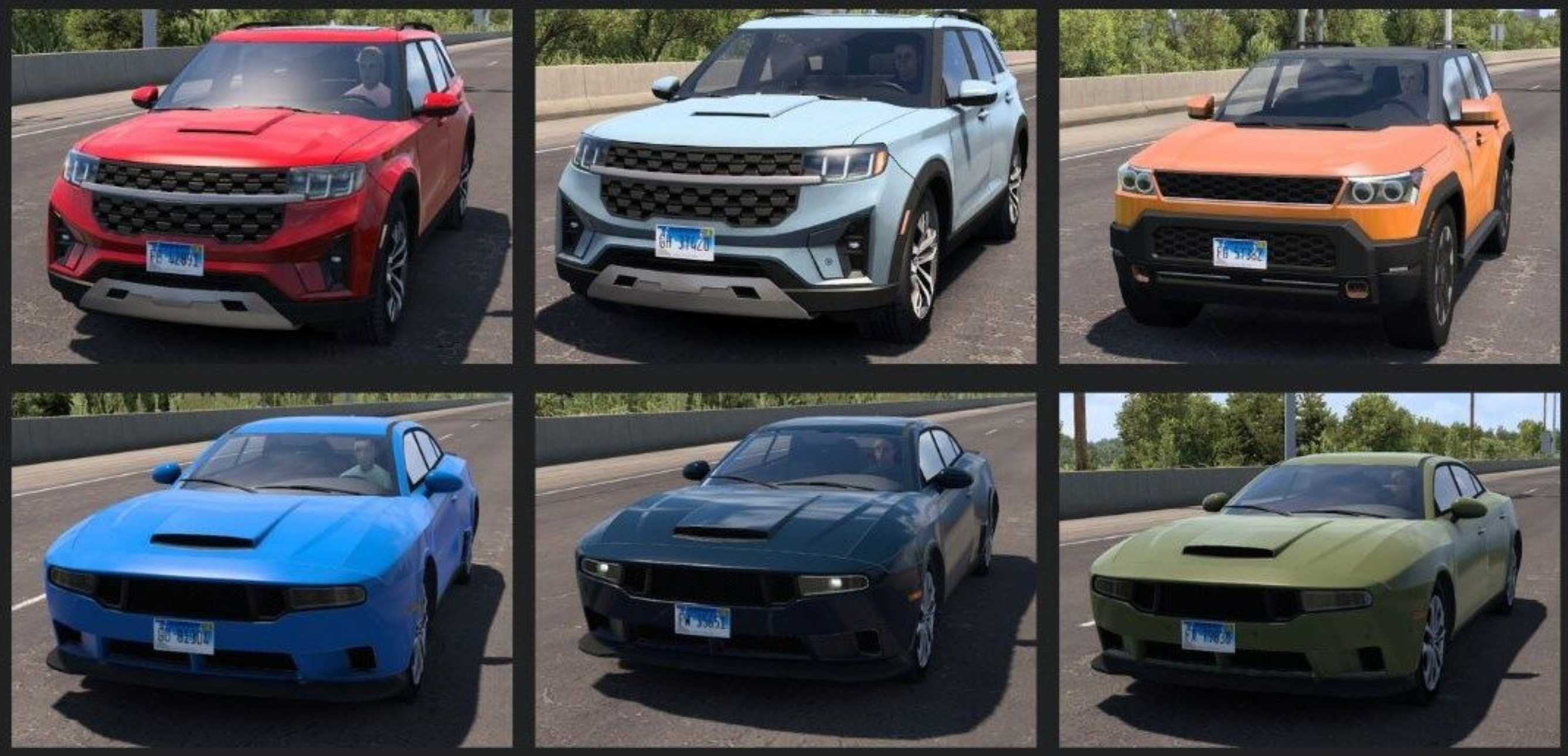 Realistic state spawn for Jazzycat’s cars v1.61 Mod