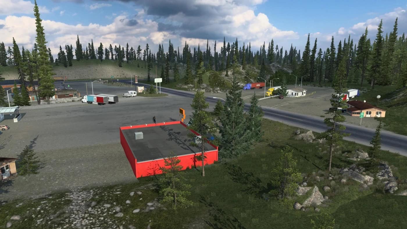Road Connection Between Promods Canada and Alaska – North To The Future v0.6.4.0 1.60 Mod thumbnail 3