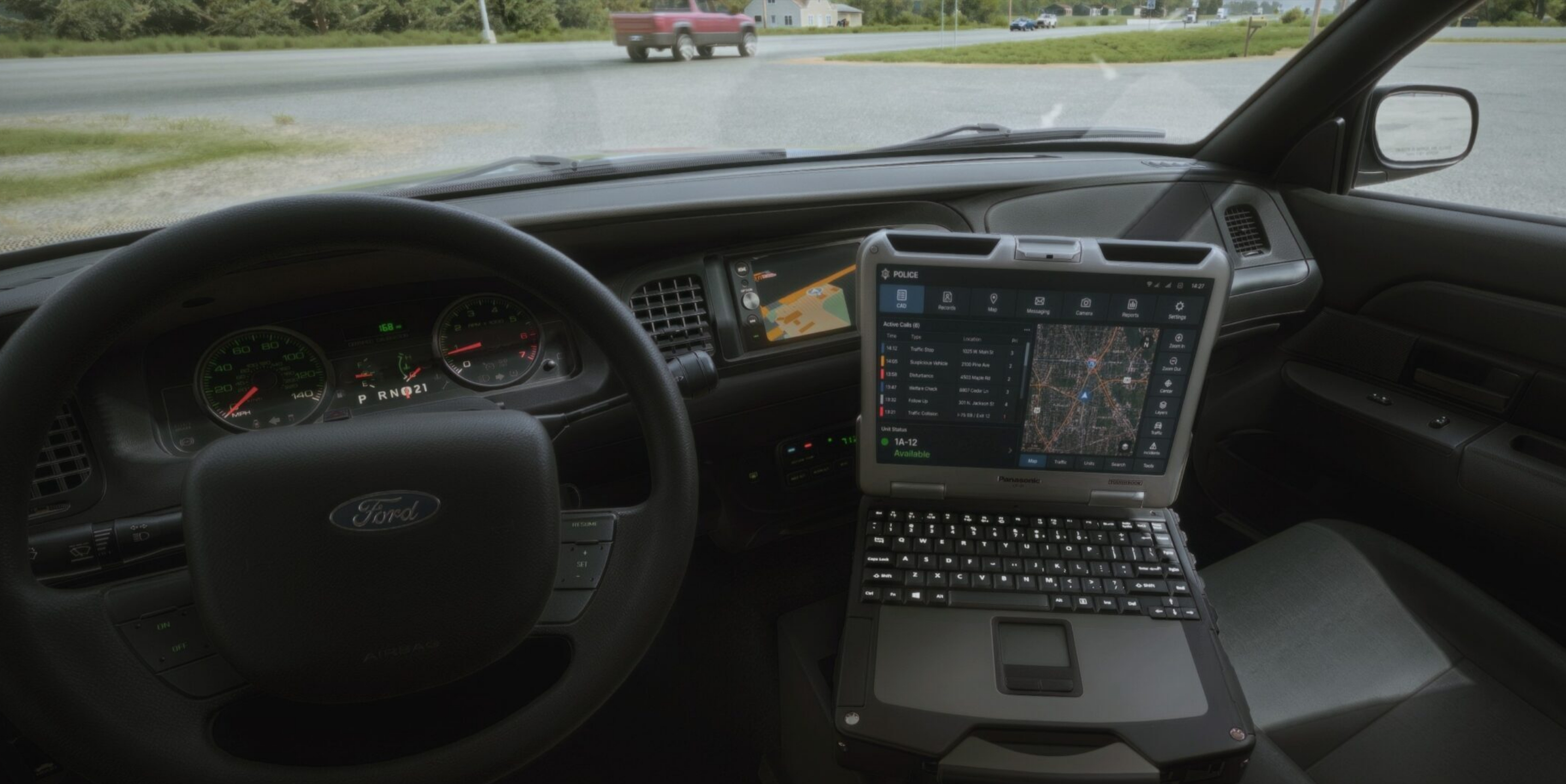 Police Crown Vic Interior v1.0 Mod thumbnail 2